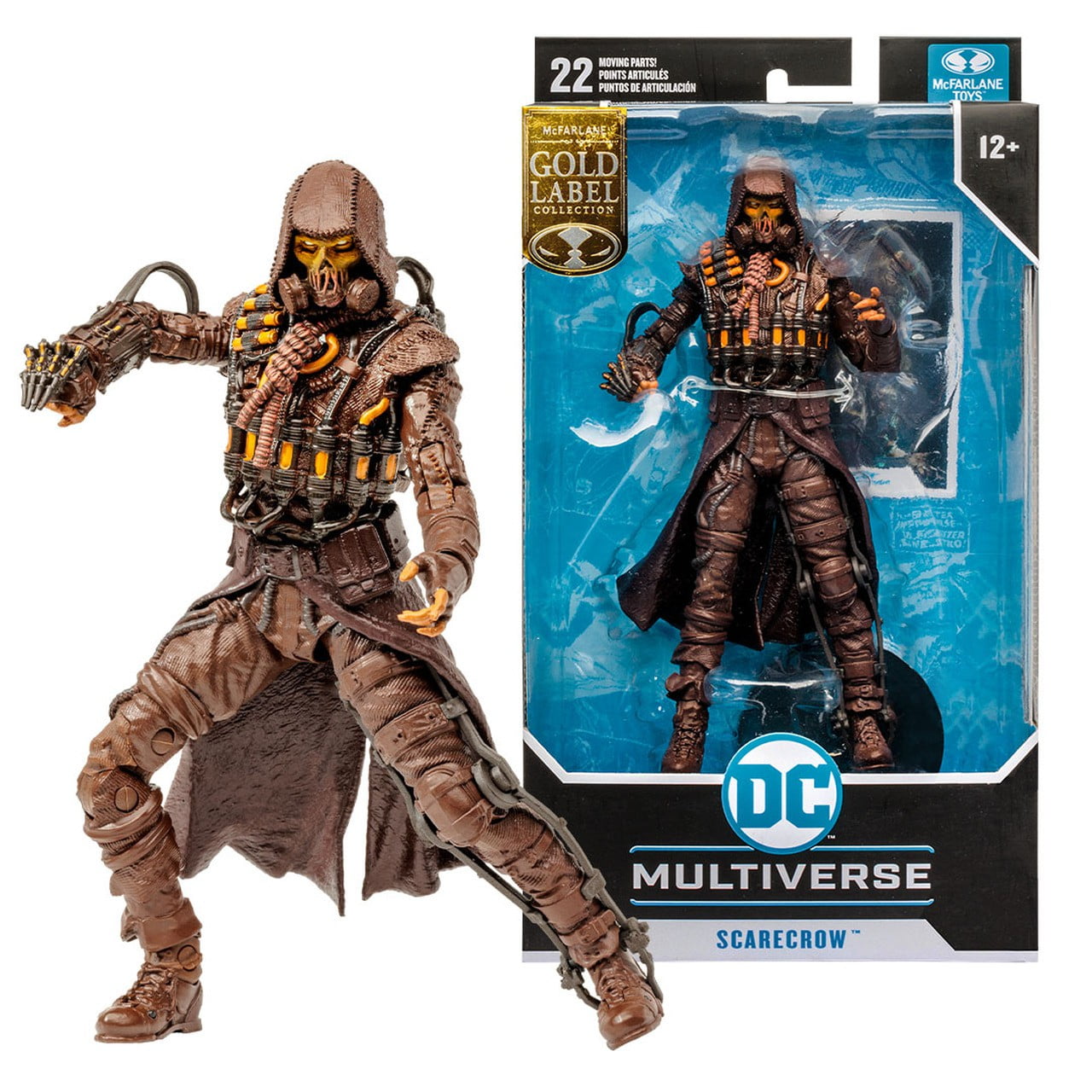 McFarlane DC Gold Label Collection Scarecrow Action Figure Amber