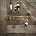 thumbnail image 4 of Ships Wheelhouse Door Brass Plaque Captains Quarters Sign Maritime Nautical Home Wall Decor, 4 of 5