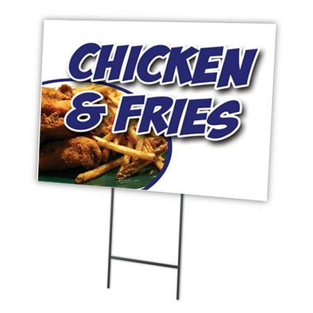 ALLIGATOR BITES 12"x16" Yard Sign & Stake outdoor plastic coroplast window