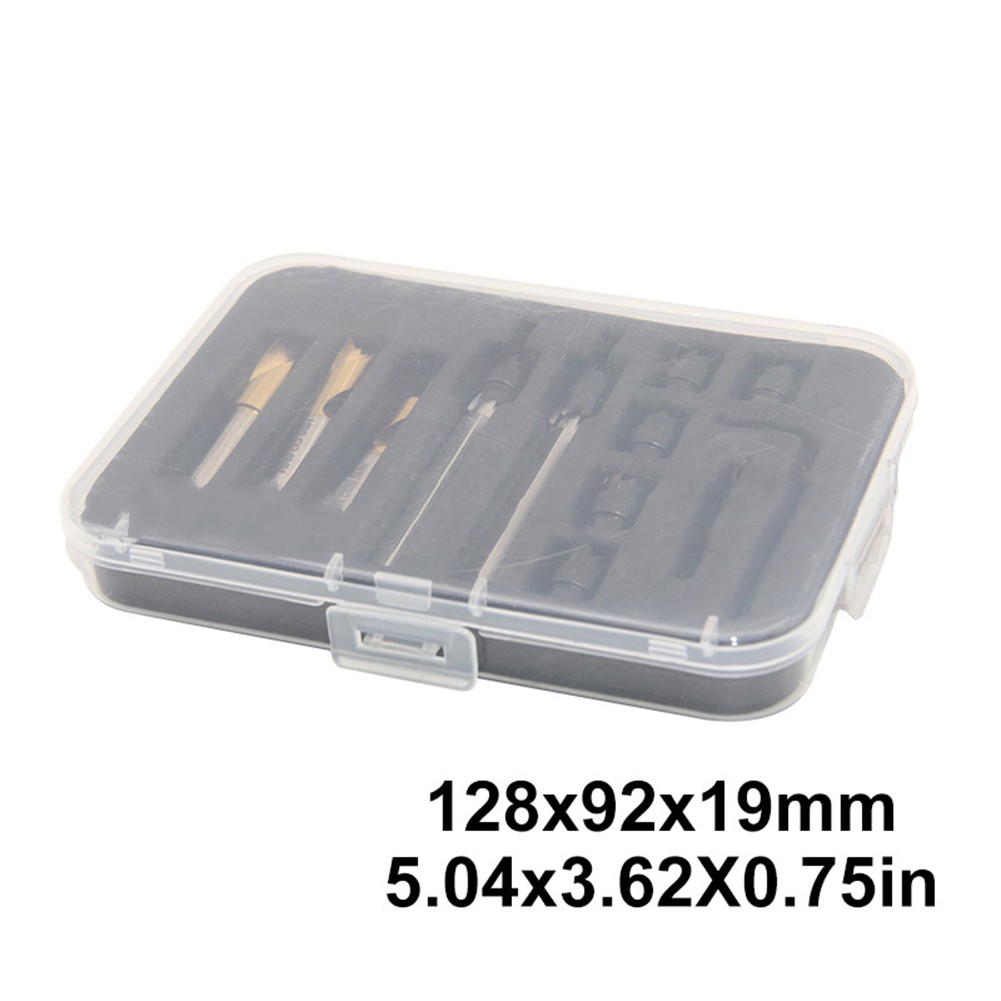 13pcs 6.5mm 8mm 10mm HSS Spot-Weld Cutter Welding Drill Bit Countersink Bit