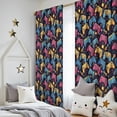 thumbnail image 5 of Blackout Kids Curtains,Game Controller Black Pattern Children's Insulated Curtains Set Of 2,Bedroom Essentials,Toddler Room Decor 52"x84", 5 of 5