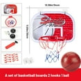 thumbnail image 3 of Mini aro de baloncesto de 34 x 30 cm, aro de baloncesto interior con pelota y bomba, juguete de baloncesto, regalos para niños y adultos YUNYI BRAND  Deportes, 3 of 8