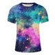 thumbnail image 5 of Tops para hombre, blusas y camisas de manga corta con cuello redondo para hombre. Camiseta casual de manga corta con cuello redondo y estampado de cielo para hombre. Blusa para hombre., 5 of 5