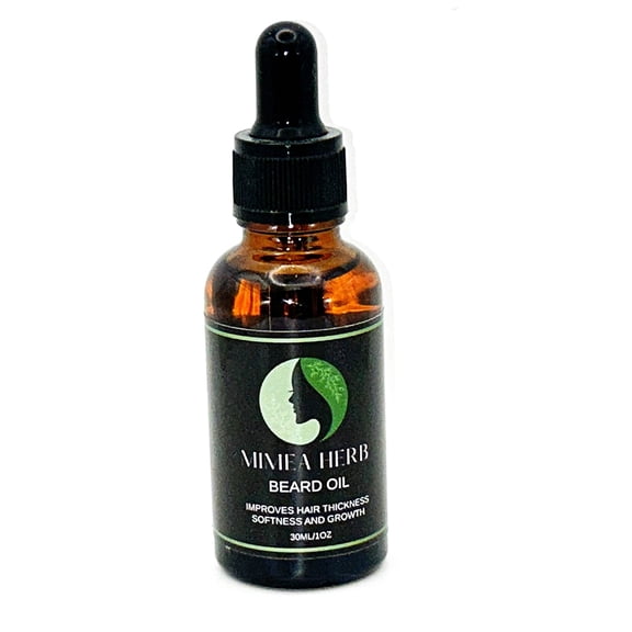 Mimea Herb Beard Boost Beard Growth Oils, Sandalwood Scent, 1 fl. oz.