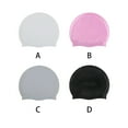 thumbnail image 4 of Gorros de natación de silicona Soidarity para hombres y mujeres con protección auditiva gris, 4 of 6