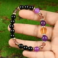 thumbnail image 4 of JUSIP Prosperity & Wealth Beaded Bracelet - Empathy Protection Jewelry Gift with Citrine & Stones, 5.9-7.87" - Brings Serenity & Good Luck, 4 of 7