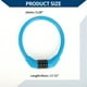 thumbnail image 4 of Candado de bicicleta portátil Unique Bargains, cable en anillo anti-robo, bloqueable con 4 dígitos, mini candado de anillo, aleación ABS, 45 cm, azul, 1 pieza, 4 of 6