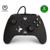 Restored PowerA Enhanced Wired Controller for Xbox Series X/S, Xbox One - Black 1516953-01 (Refurbished)