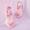 thumbnail image 2 of Nskgu Ballet Shoes for Girls Soft Ballet Slippers No-Tie Ballet Shoes Dance Shoes for Girls, 2 of 6
