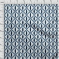 thumbnail image 3 of oneOone Organic Cotton Poplin Twill Fabric Diamond Ikat Decor Fabric Printed BTY 42 Inch Wide, 3 of 4
