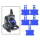 thumbnail image 3 of Pastillas espaciadoras de freno de disco hidráulico, tope de pistón de disco de aceite, herramienta protectora insertable Los 2.9x2.5x1cm, 3 of 9