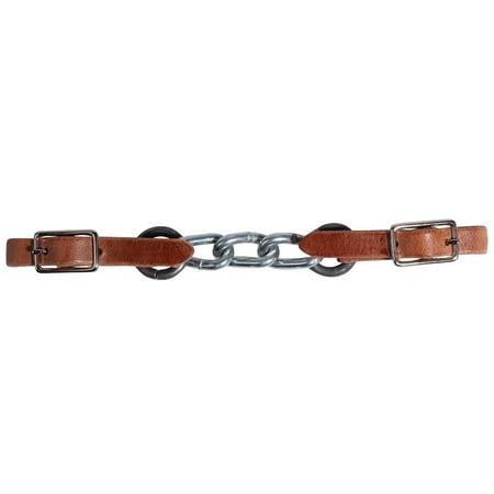 UPC: 0782146325994 | Professionals Choice 3 Link Curb Chain Harness Leather