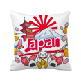 thumbnail image 1 of Hand-decorated Japan Pattern Throw Pillow Sleeping Sofa Cushion Cover, 1 of 3