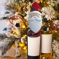 thumbnail image 3 of Agiferg Three Dimensional Holiday Wine Bottle And Glass Rack, Red Wine Rack, Christmas Desktop Decoration Metal Crafts, 3 of 4