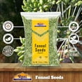 thumbnail image 4 of Rani Fennel Seeds (Saunf Sabut) Whole Spice 3.5oz (100g) ~ All Natural | Gluten Friendly | NON-GMO | Kosher | Vegan | Indian Origin, 4 of 8