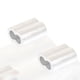 thumbnail image 5 of Kenally 7pcs 12mm / 0.47inchDobles agujeros Clip de aluminio Plata Aluminio Crimping Loop Cable Virola Alambre Crimping Sleeve Doble agujeros Wire Rope Herramientas y ferretería No.10 Kenally TO005652-10, 5 of 6
