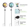 thumbnail image 2 of Joveco 4 Packs Metal Angel Solar Lights with Metal Stake Waterproof Flower Fairy Round Solar Lights For Garden Patio Yard Home Decor, 2 of 6