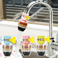 thumbnail image 2 of 6Pcs Home Kitchen Water Softener Fluoride with Filtration Faucet Purifier Faucet Tap Water Purifier Filter, 2 of 5