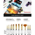 thumbnail image 6 of Fantastory Acrylic Paint Set, 20 Metallic Colors, 2 oz, 12 Brushes, 6 of 9