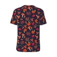 thumbnail image 3 of Balery Autumnal Forest Baseball Jersey for Men Casual Button Down Shirts Short Sleeve Active Team Sports Uniform-Large, 3 of 9