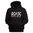 thumbnail image 1 of AC/DC Back In Black2 Black Adult Hoodie Sweatshirt, 1 of 1