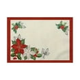 thumbnail image 4 of Christmas Placemats, Table Mats, Holiday Dining Decor, Set of 4 Spill-Proof Festive Christmas Placemats for Table, Home Living Room Decoration, Easy Clean, Ideal Gift for Family Gatherings, 4 of 8