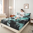 thumbnail image 4 of Homewish Kawaii Floral 4-Piece Full Size Sheets For Female Men Adults,Spring Garden Bed Sheets,Chic Flowers Lightweight Sheet Sets,Ultra Soft Home Decor, 4 of 7