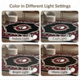 thumbnail image 7 of ODIKA 8'x10' Washable Area Rug Durable, Non-Slip Goth Skull Vintage Damask Ornate Spooky Border Halloween Pastel for Living Room, Under Sectional, Family, 7 of 7