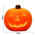 thumbnail image 2 of Oversized Luminous LED Pumpkin Light Halloween Yard Decoration for Outdoor Indoor Party Scene Setting Holiday Prop, 2 of 3