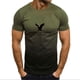 thumbnail image 5 of Camiseta deportiva informal para hombre, camiseta de cuello redondo de manga corta con solapa y degradado 3D de moda de verano europea y americana para hombre, 5 of 5