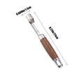 thumbnail image 3 of Stainless Steel Apple Corer, Fruit Core Removal Tool for Apples & Pears, Easy to Use, Kitchen Essential, Durable Wood Handle, Multi-purpose for Fruit and Cake, 3 of 5