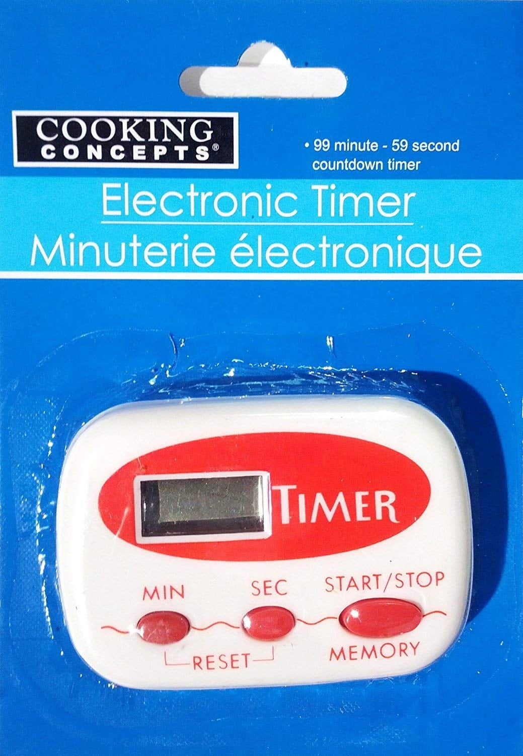 Electronic Kitchen Timer 1 pc(Cooking Concepts)