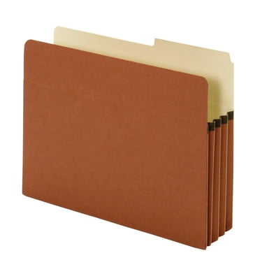 Pendaflex® Redrope Expanding File Pockets, 3 1/2" Expansion, Letter Size, Brown, Box Of 25 File Pockets