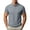 #0373-Gray, variant on Men Short Sleeve Polo Shirt Slim Fit Turn Down Collar with Chest Embroidery Logo Solid Color Business Casual Top for Middle Aged Men