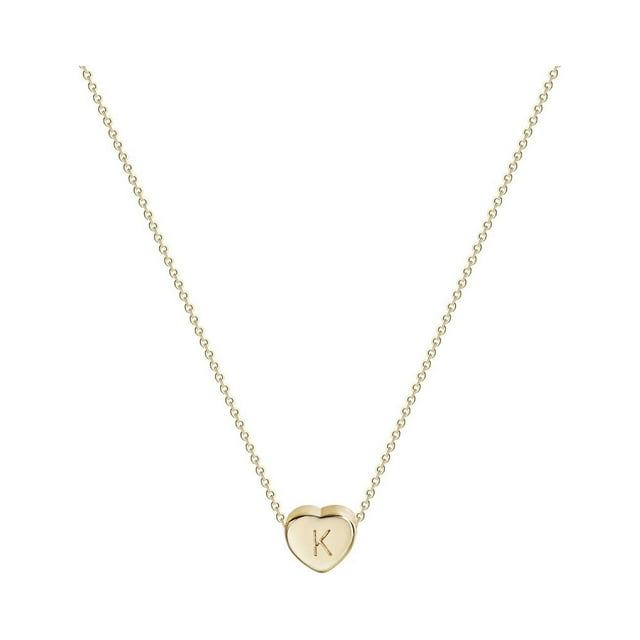 Xihbxyly Collar de Oro, Elegante Colgante con Letra Inglesa, Elegante Joya de Cobre, Diseño Compacto, Perfecto para Cumpleaños, Inauguración de La Casa, Viajes, Regalo Ideal para Mujeres.