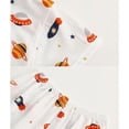 thumbnail image 5 of Conjunto de pijama de 4 piezas para bebé y niño pequeño, conjunto de pijama corto de algodón, 5 of 5