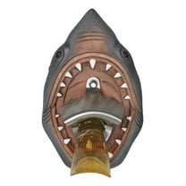 Set Of 2 Nautical Sea Great White Shark Jaws Wall Soda Beer Bottle Cap Openers