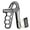 Gray, variant on Grip Strength Trainer 2025 New 5-100KG/11-220LB Adjustable Hand Gripper Strengthener, Electronic Counting Hand Grip Strengthening Devices, Forearm Exerciser for Adults Training Strength (Red)