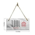thumbnail image 7 of Tool Shed (Wooden) 5x10 Hanging Plus Wall or Door Sign | Rustic Twine | Range of Vibrant Decor Styles | Room Signs For Home and Business, 7 of 7