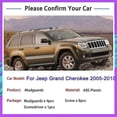 thumbnail image 2 of guardabarros delanteros y traseros para Jeep Grand Cherokee Wk 2005, 2006, 2007, 2008, 2009 y 2010, accesorios para coche., 2 of 5