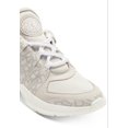 thumbnail image 3 of DKNY Womens Ivory Dkny 0.5" Platform Crisscross Laces Cushioned Logo Lynzie Round Toe Wedge Lace-Up Athletic Sneakers 9 M, 3 of 3