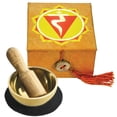 thumbnail image 1 of Mini Meditation Bowl Box 2 inches Solar Plexus Chakra DZI, 1 of 4