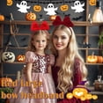 thumbnail image 4 of LinYooLi Headbands for Women 2Pcs Red Headband Bow headband for Women Gril Christmas Halloween Cosplay Hairband Hair Accessories, 4 of 7