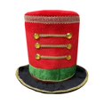 thumbnail image 2 of lionlar Adult Ringmaster Hat Classic Decorative Buttons for Themed Parties Christmas, 2 of 9