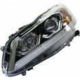 thumbnail image 3 of CarLights360: For 2016 2017 Honda Accord Head Light Assembly Driver Side w/Bulbs Black Housing CAPA Certified For HO2502168, 3 of 4