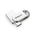 thumbnail image 1 of TFixol Thinkplus TYCU301 128GB Dual Interface USB 3.0 & Type-C Flash Drive, Compact Metal Design for Phones & PCs, High-Speed Data Transfer, Rotating Cap, Plug & Play, Compatible with Multiple, 1 of 6