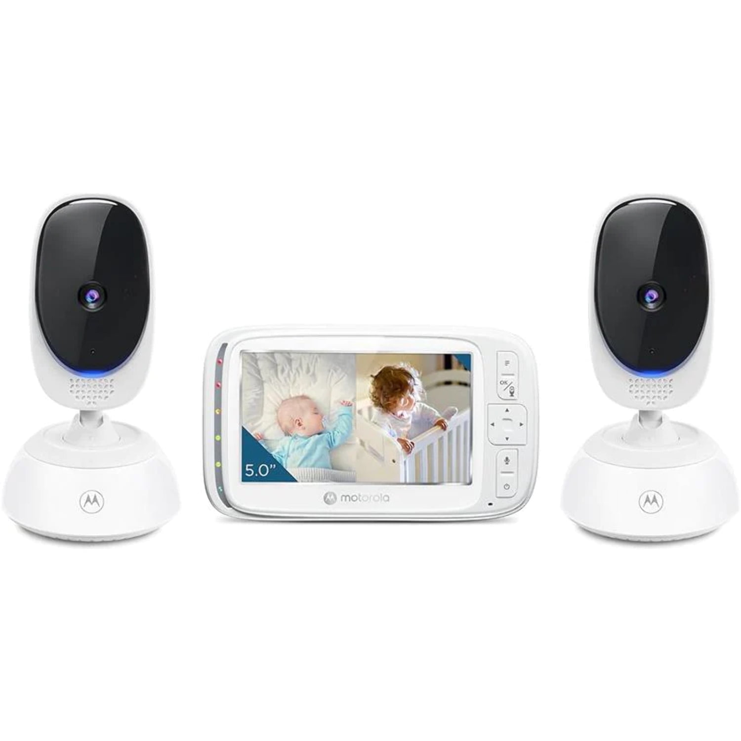 Open Box Motorola VM75-2 Video Baby Monitor - Two Camera Set for Ages 0-3