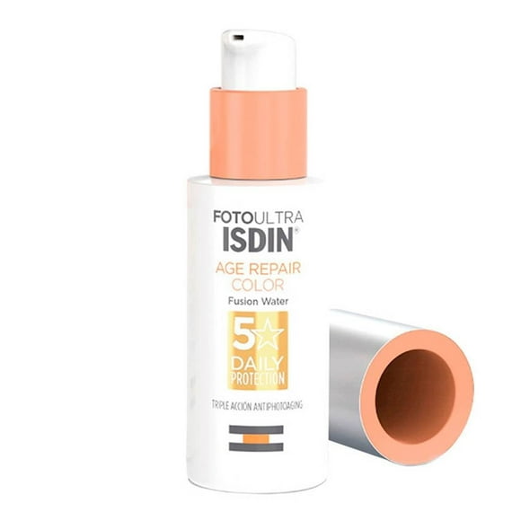 Fotoprotector facial Isdin Fusion Water FPS 50 fotoenvejecimiento 50ml