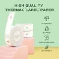 thumbnail image 3 of NIIMBOT Thermal Labels(0.47" x 1.57") Printer Sticker Paper with Self-Adhesive for D11/D110/D101/H1/H1S Label Maker,1 Roll of 160 (Birdsong), 3 of 6