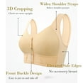 thumbnail image 4 of 3PCS Premium Bra for Senior, Breathable Front Closure Bra for Elderly Women Seniors, 4 of 5